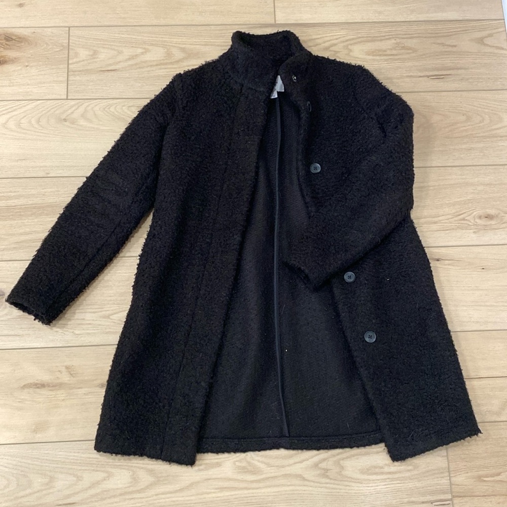 Old Navy black pea coat.